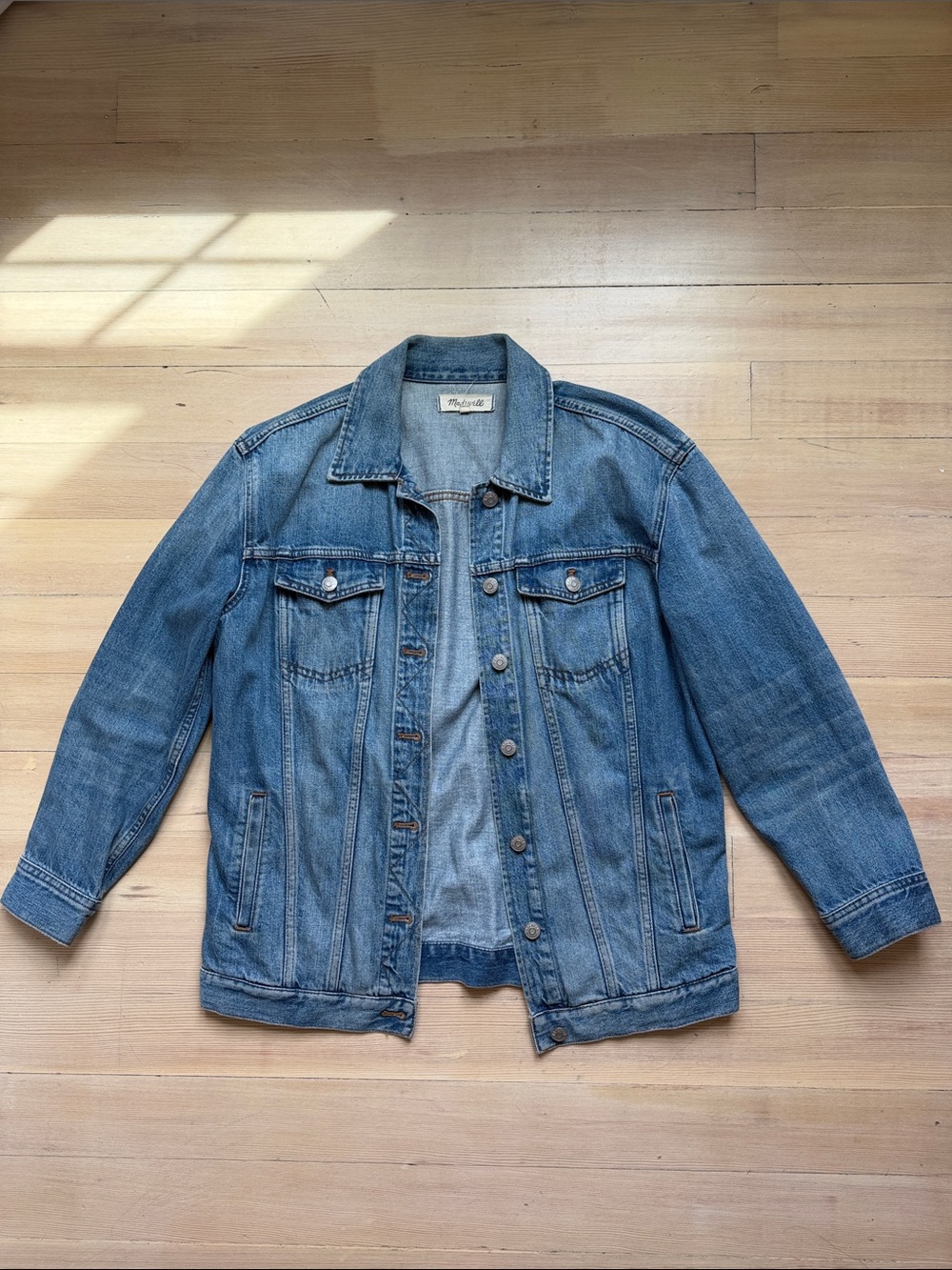 Madewell Oversized Denim Jean Jacket